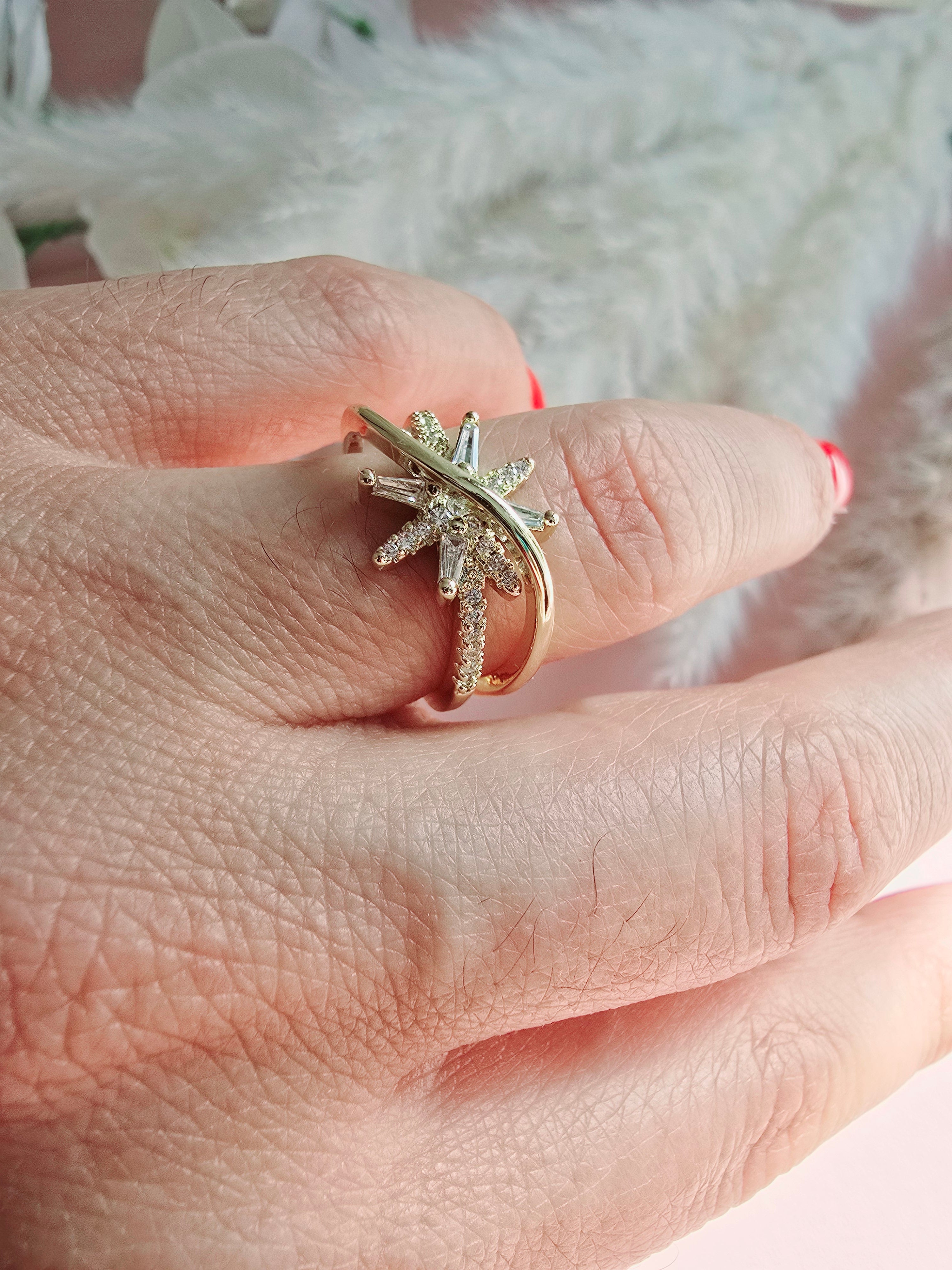 Diamond Star Ring