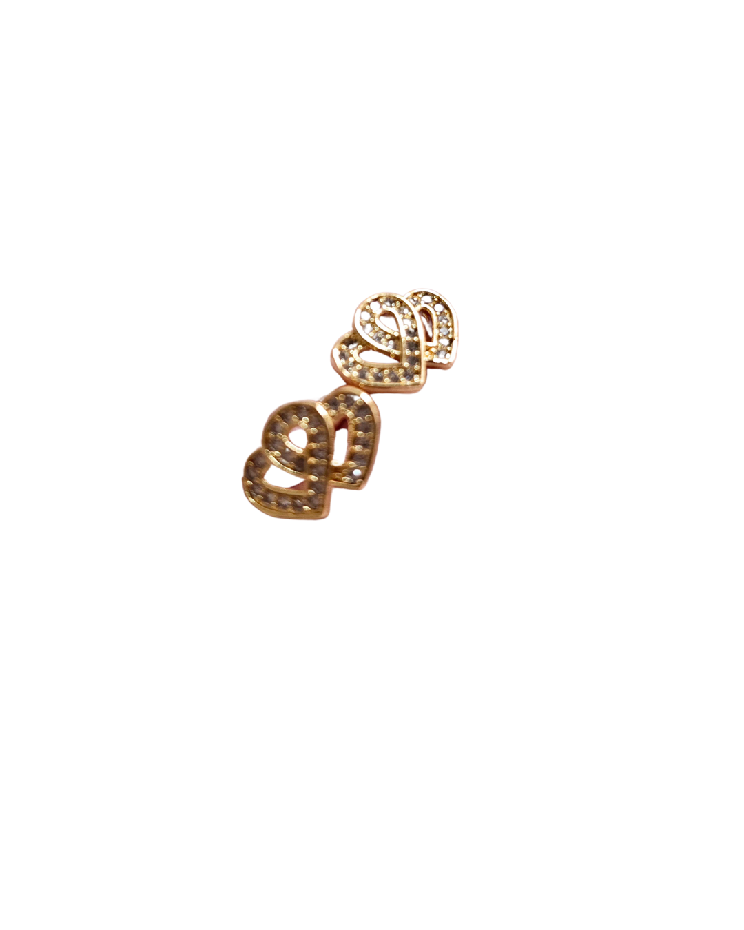 Two Hearts Pendiente