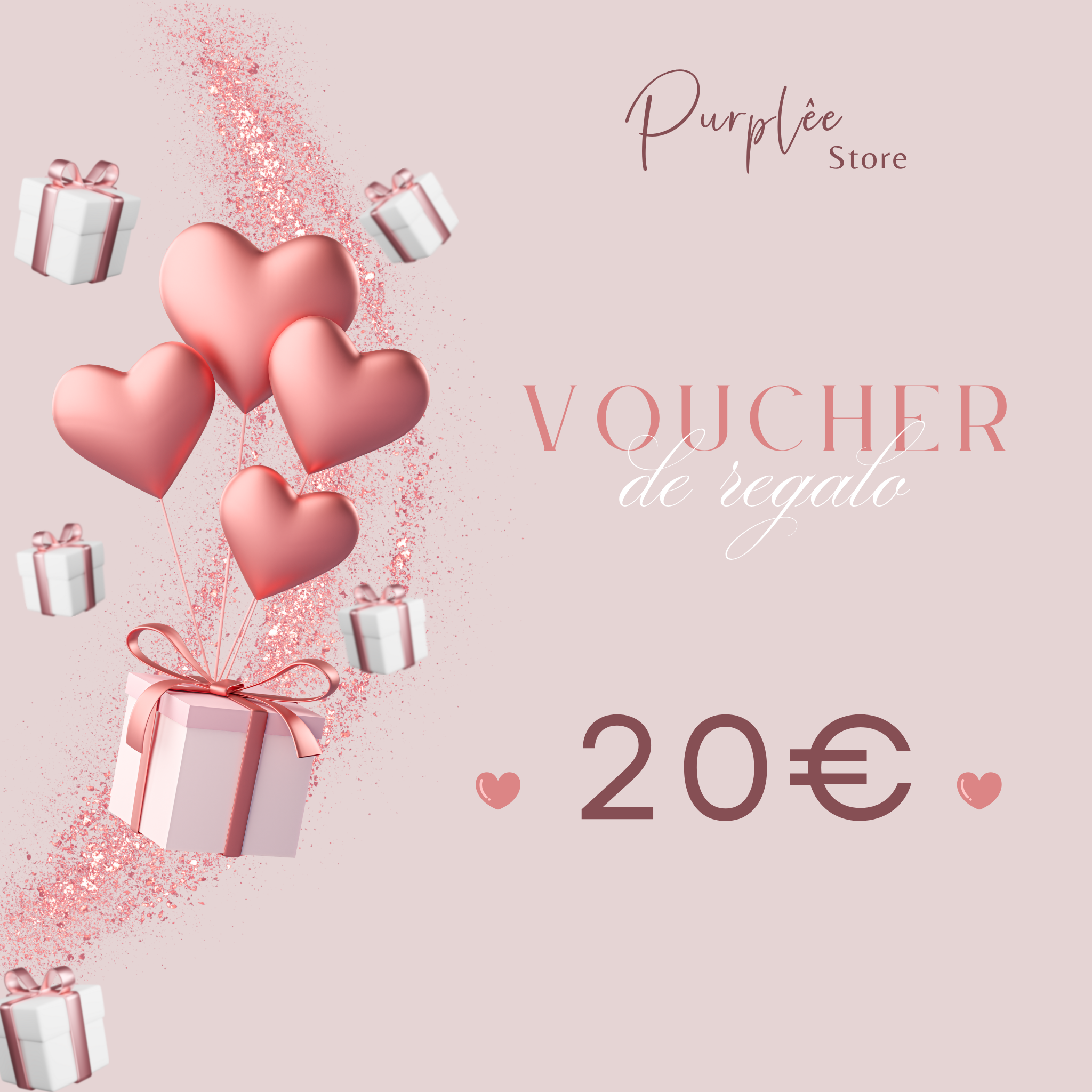 Purplee €20 Gift Card – elegant digital voucher