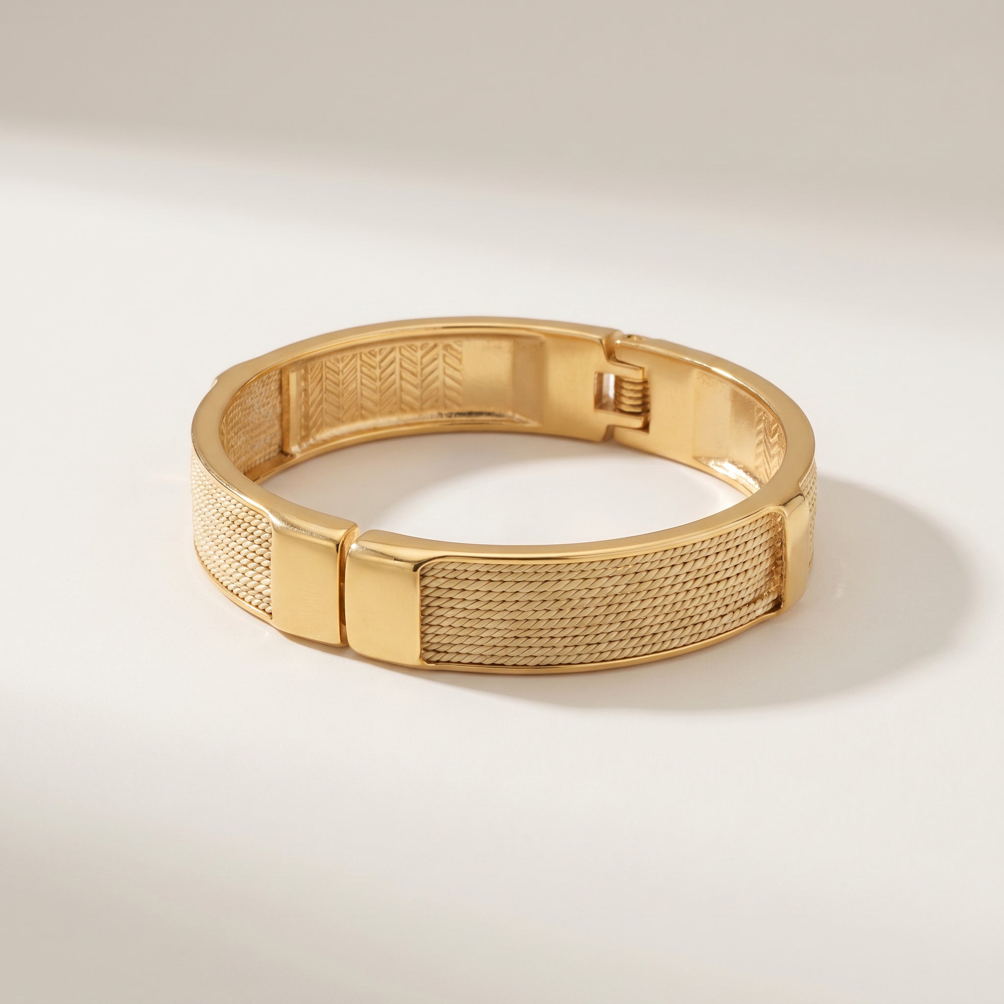 Purplee Store Buriti Aveline Statement Bracelet | Exotic Vegan Silk on light surface