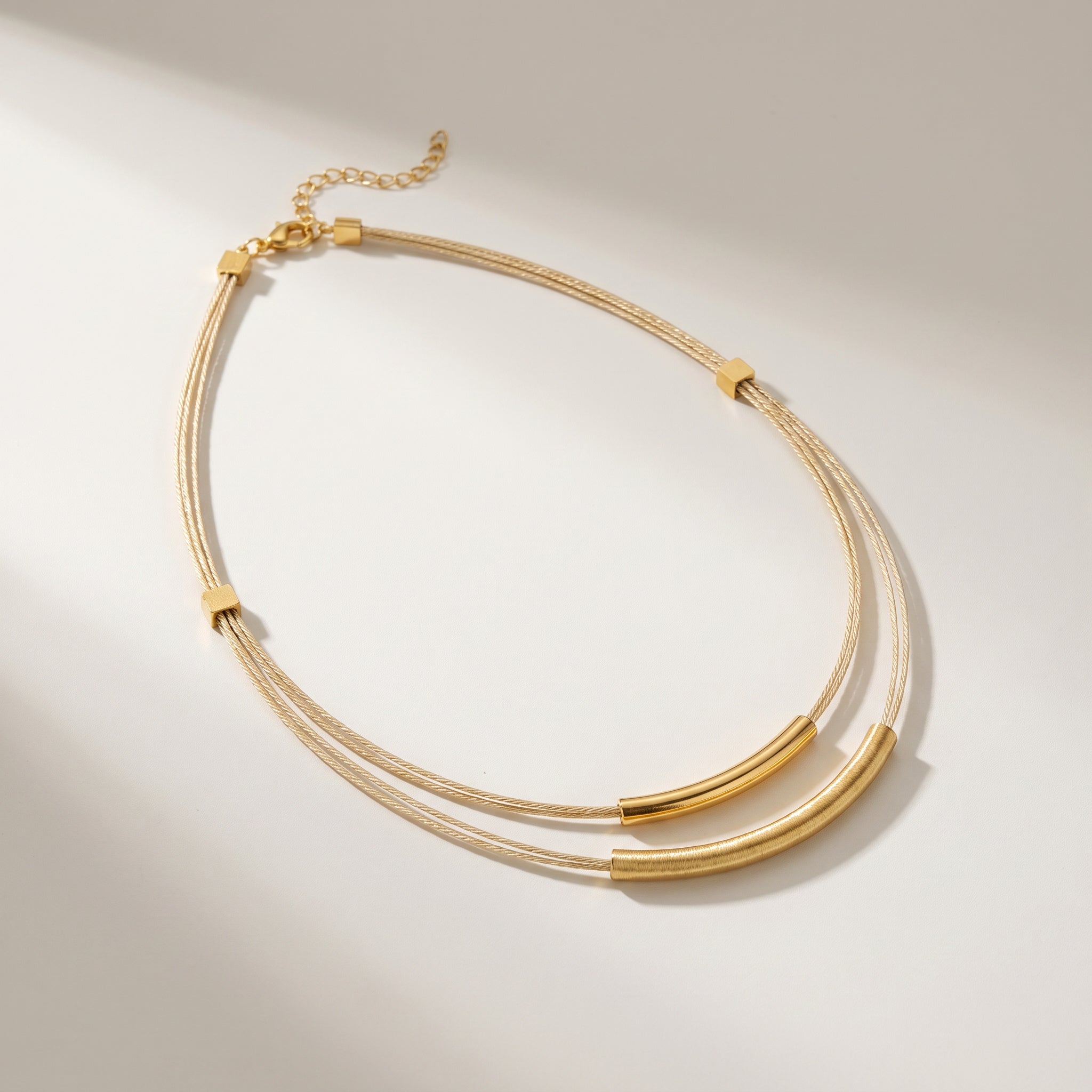 Purplee Store Buriti Artisanal Dualis Necklace on a light background