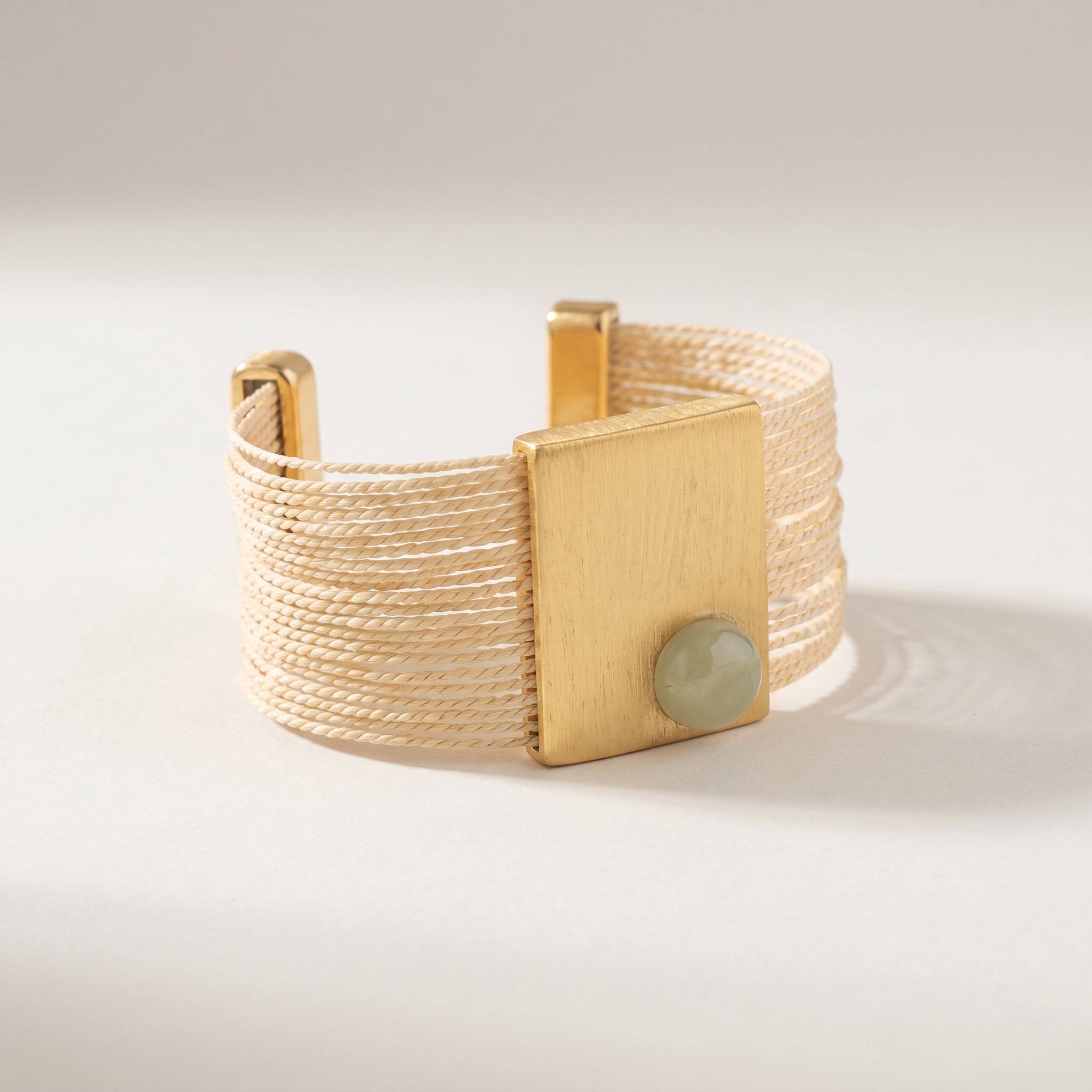 Purplee Store Buriti Coralis Bracelet | Exotic Vegan Silk on a light background