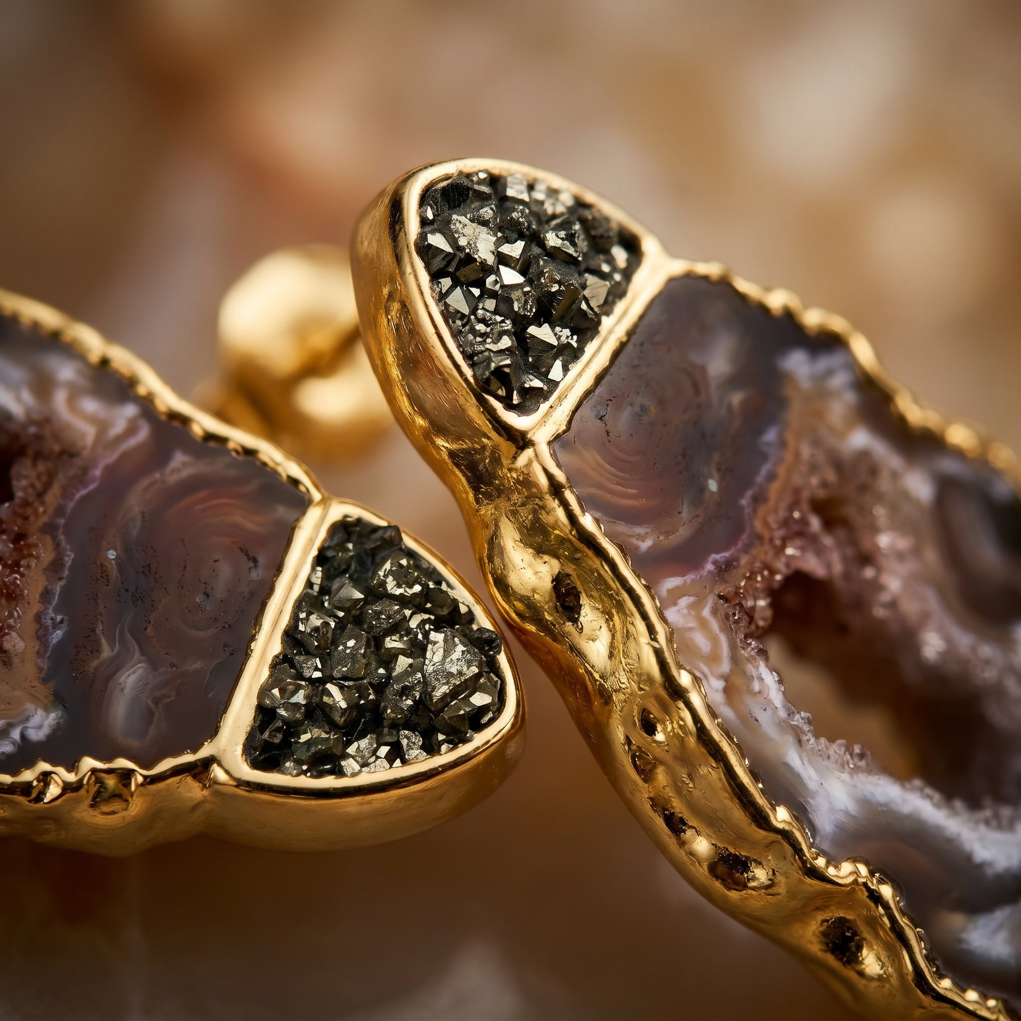 Earthly Opulence Alchemical Gemstone Studs