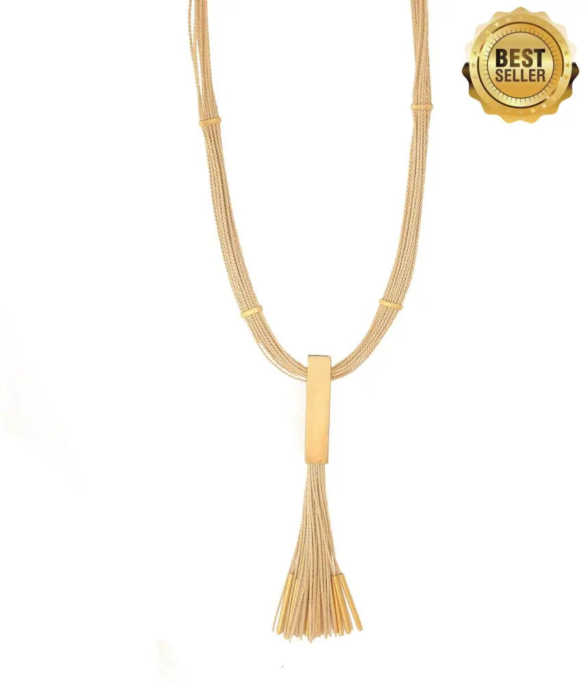 Elorya Necklace – wide geometric handmade necklace – Purplee Store