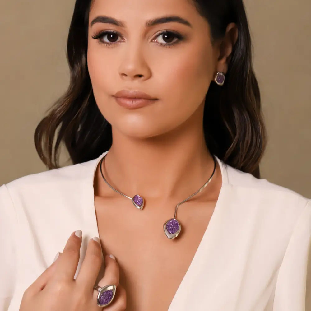 PRELIA Necklace Natural Stones