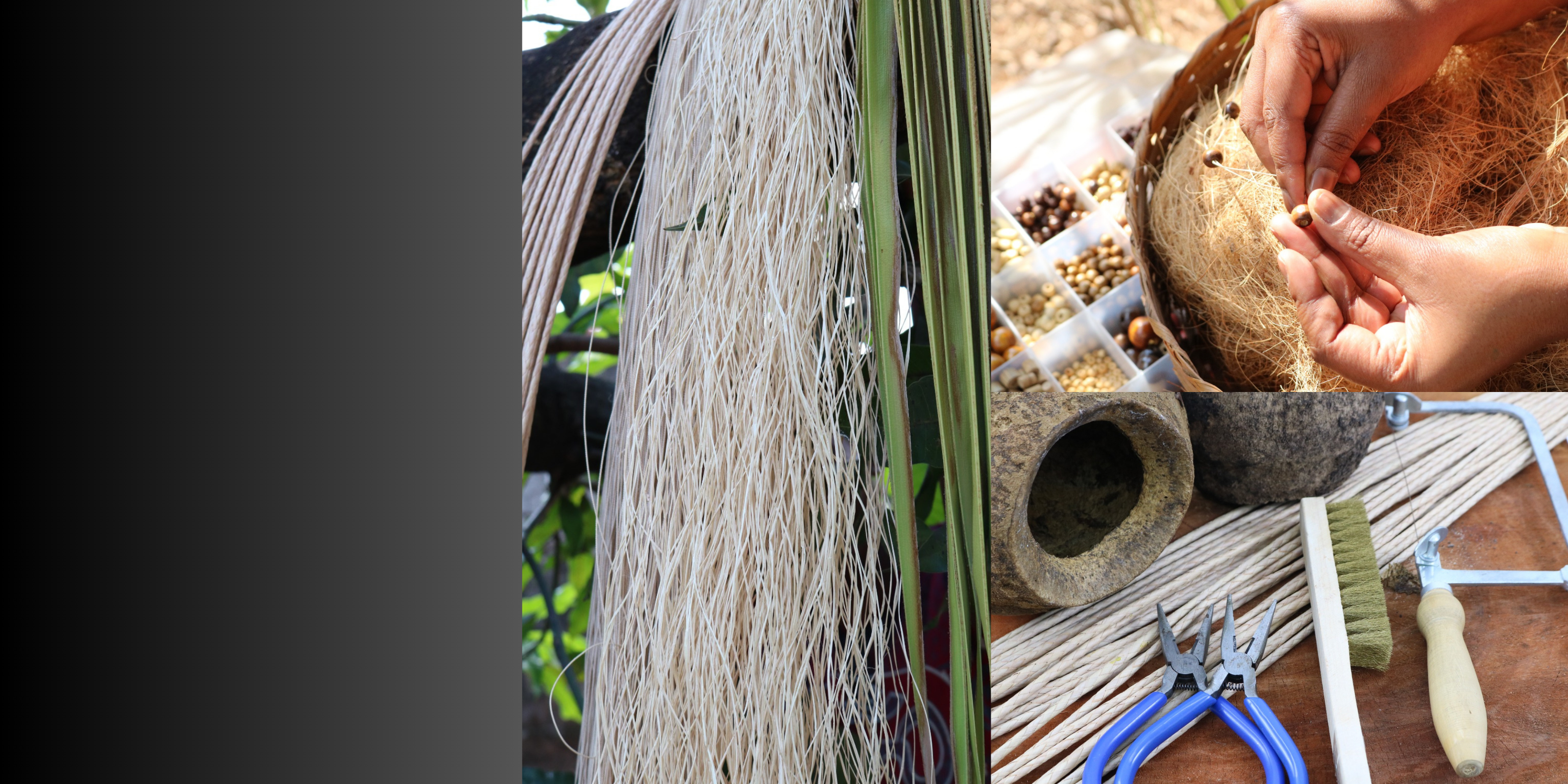 Handcrafted Buriti eco-jewelry made with Brazil’s golden fiber and artisanal techniques | Purplee Store