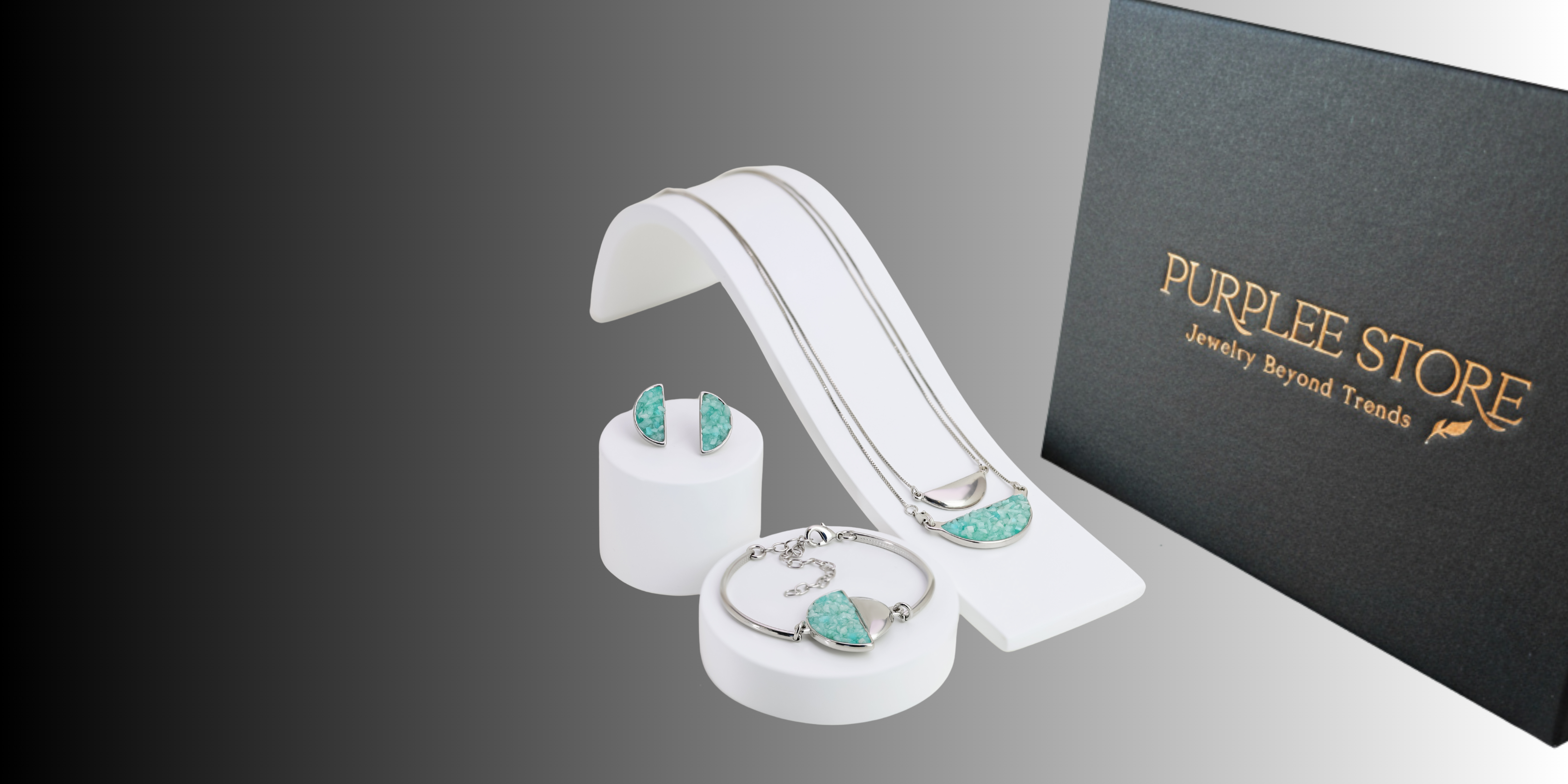 Gift Luxury Jewellery Set Purplee Store
