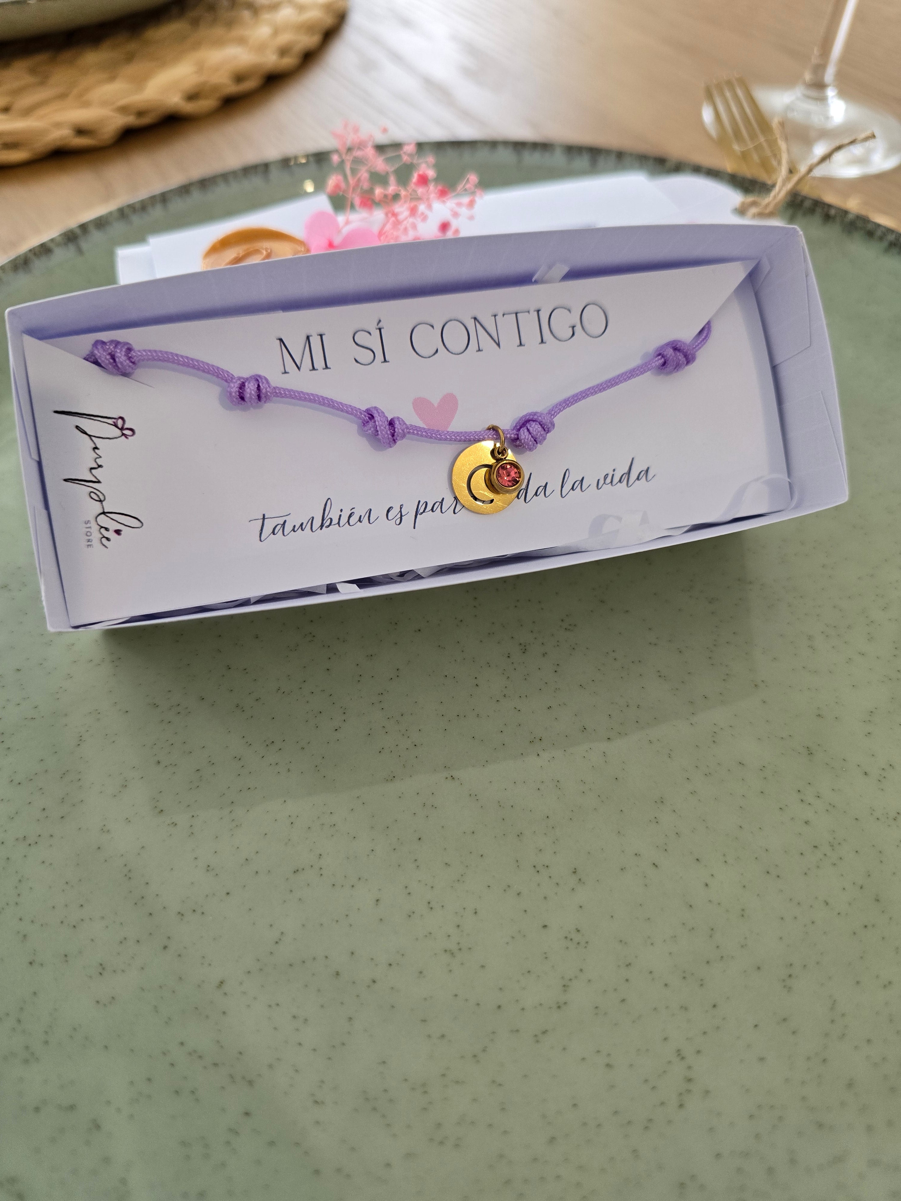 Pulsera Lara con Inicial