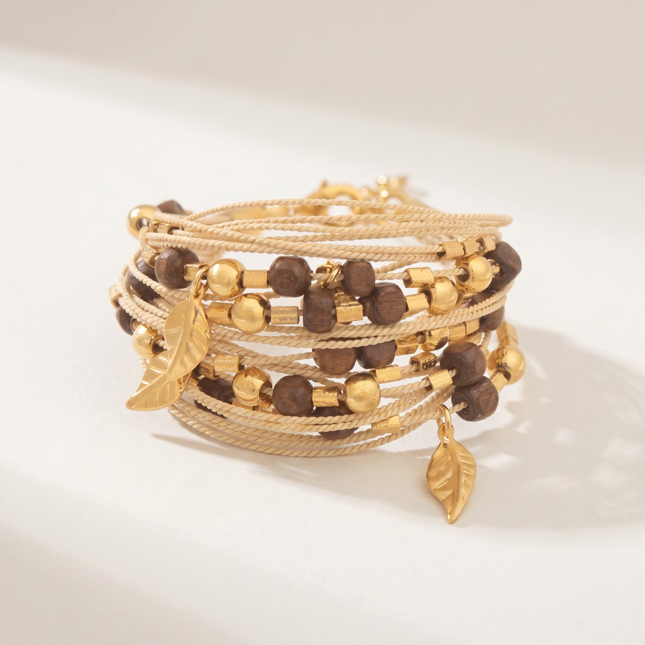 Purplee Store Buriti Amaris Bracelet | Exotic Vegan Silk on a light background