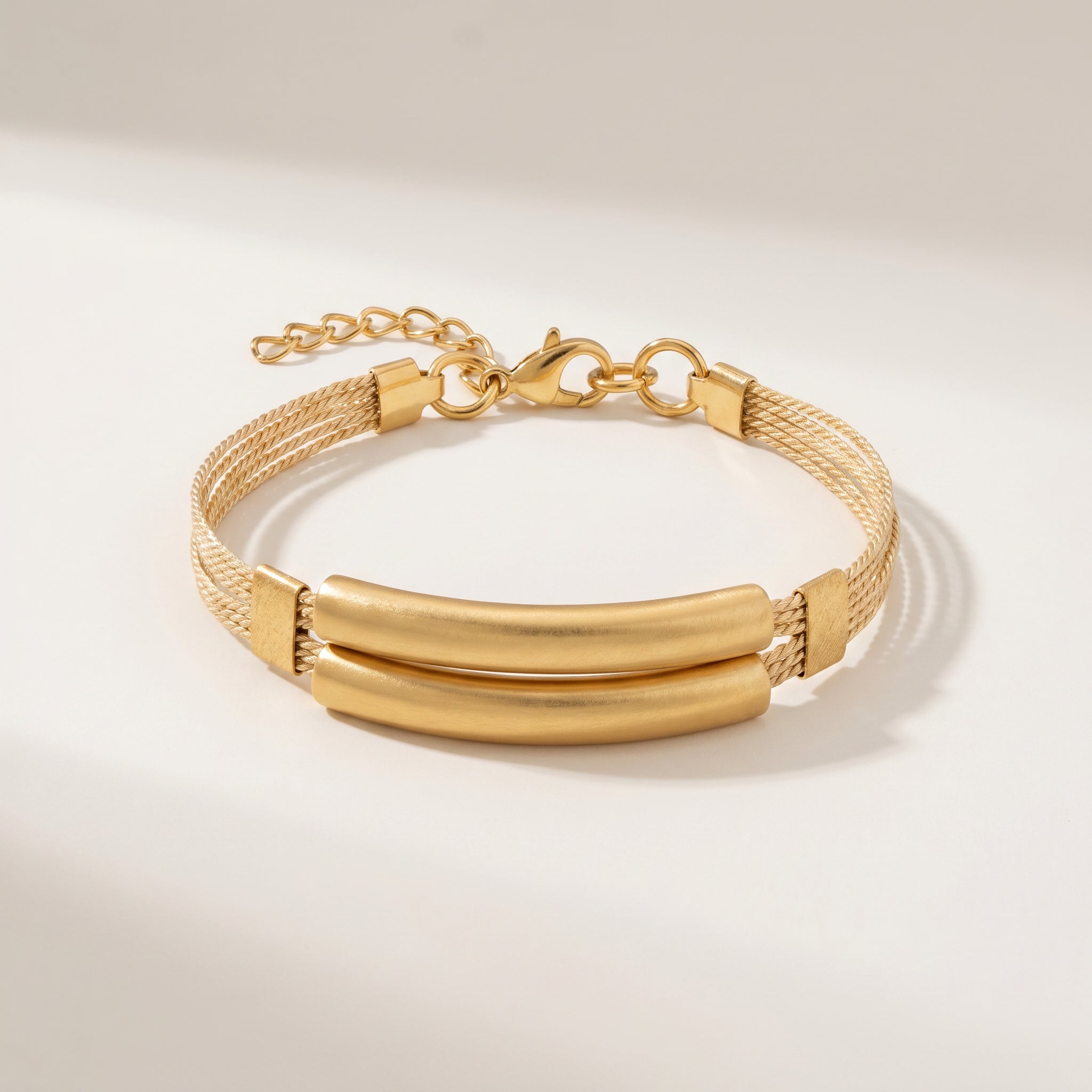 Purplee Store Buriti Ethereal Bracelet | Exotic Vegan Silk on a light beige background