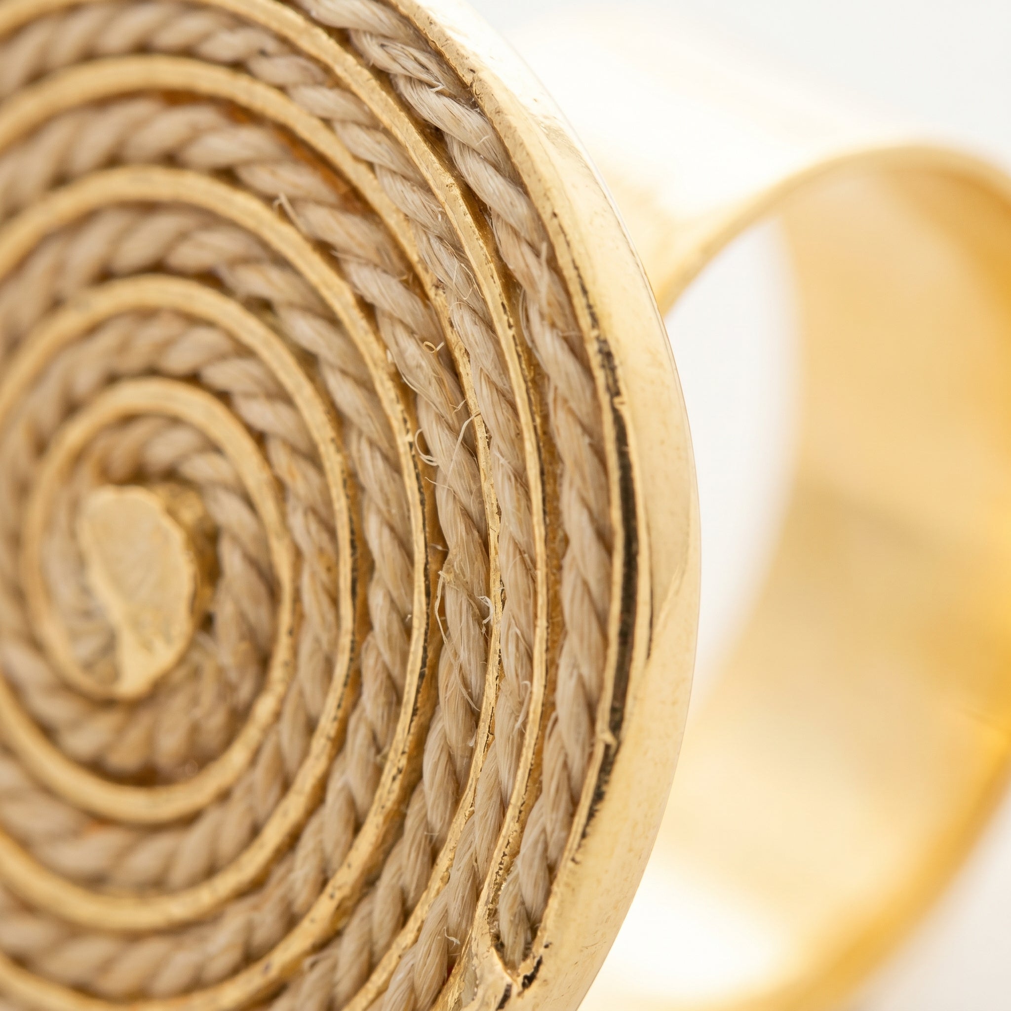 Close-up of a Buriti Seryne Ring | Exotic Vegan Silk