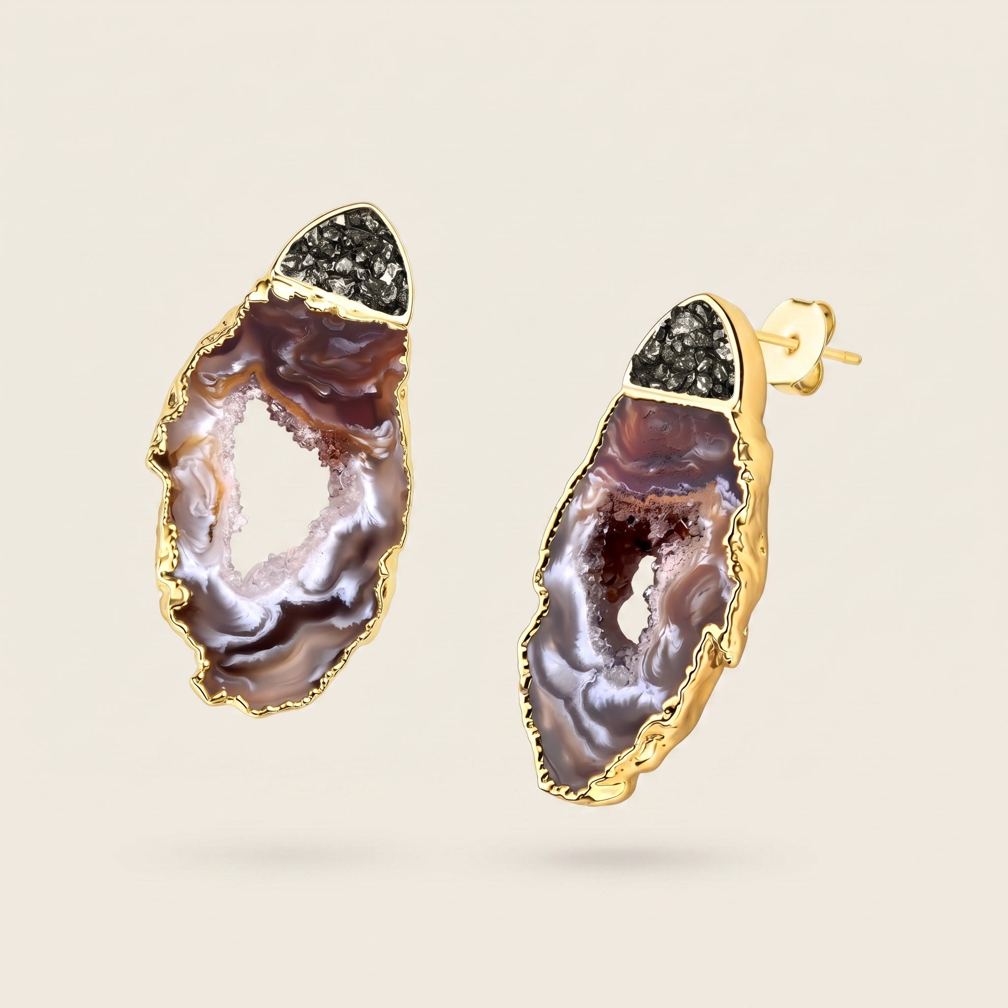 Earthly Opulence Alchemical Gemstone Studs