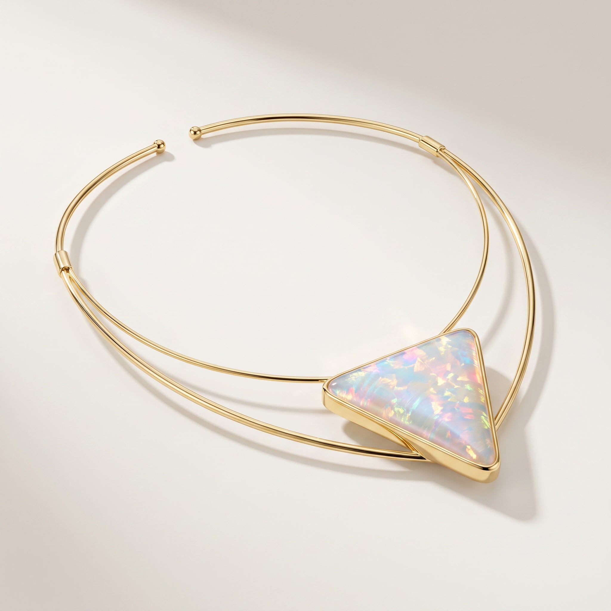 Purplee Store ICON Opal Statement Chocker on a light background