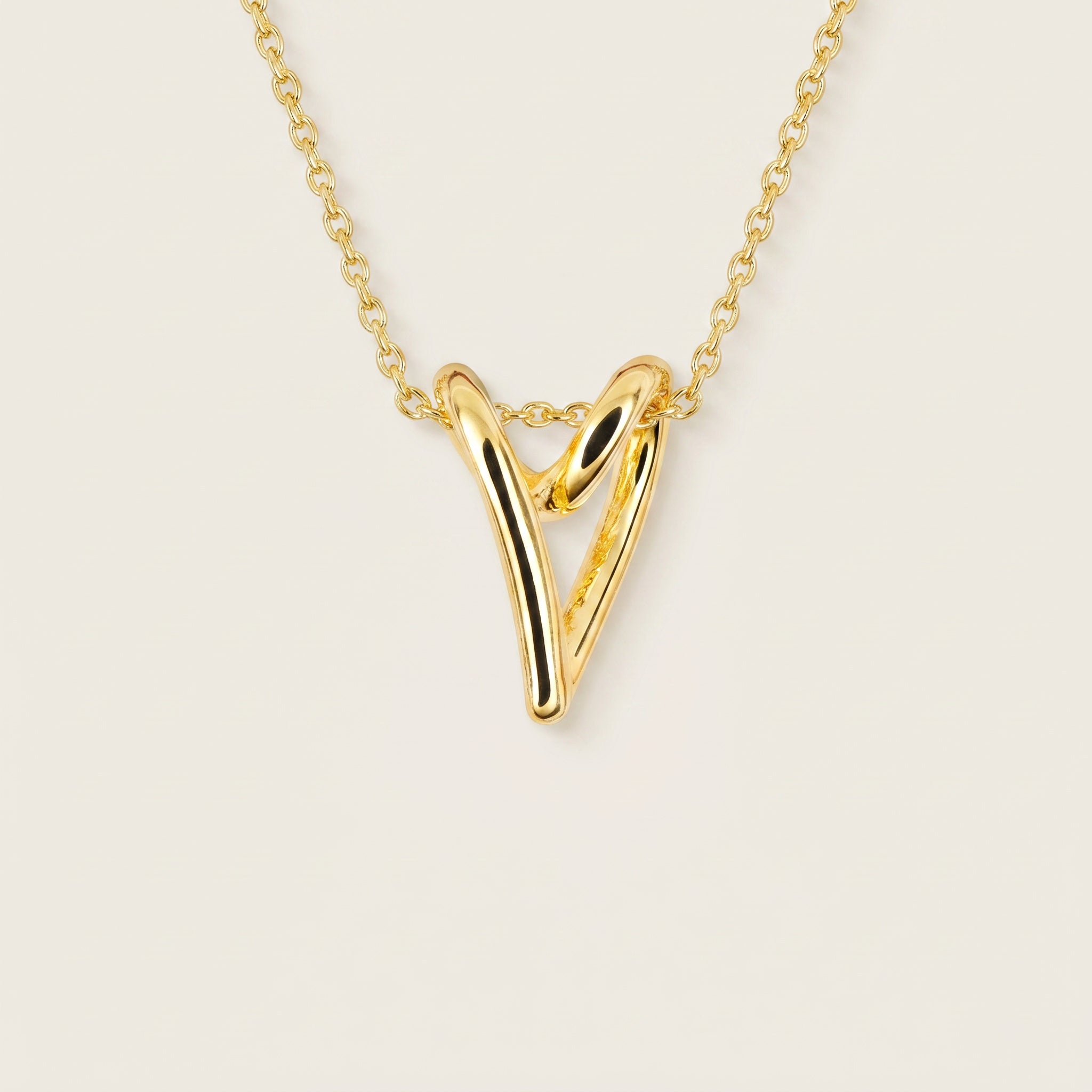 Amare Heart Necklace Purplee Store