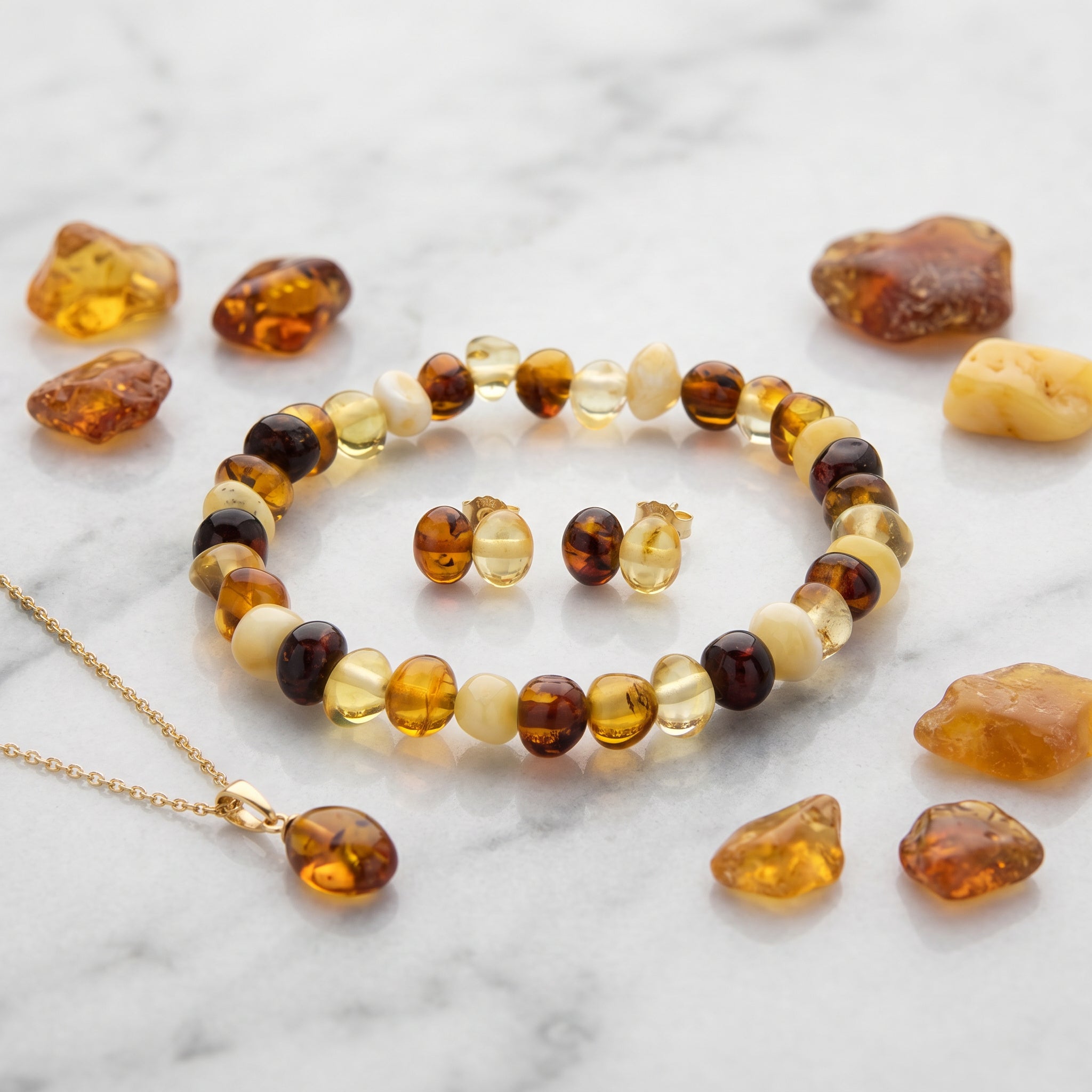 Amber Glow Celestial Light Bracelet