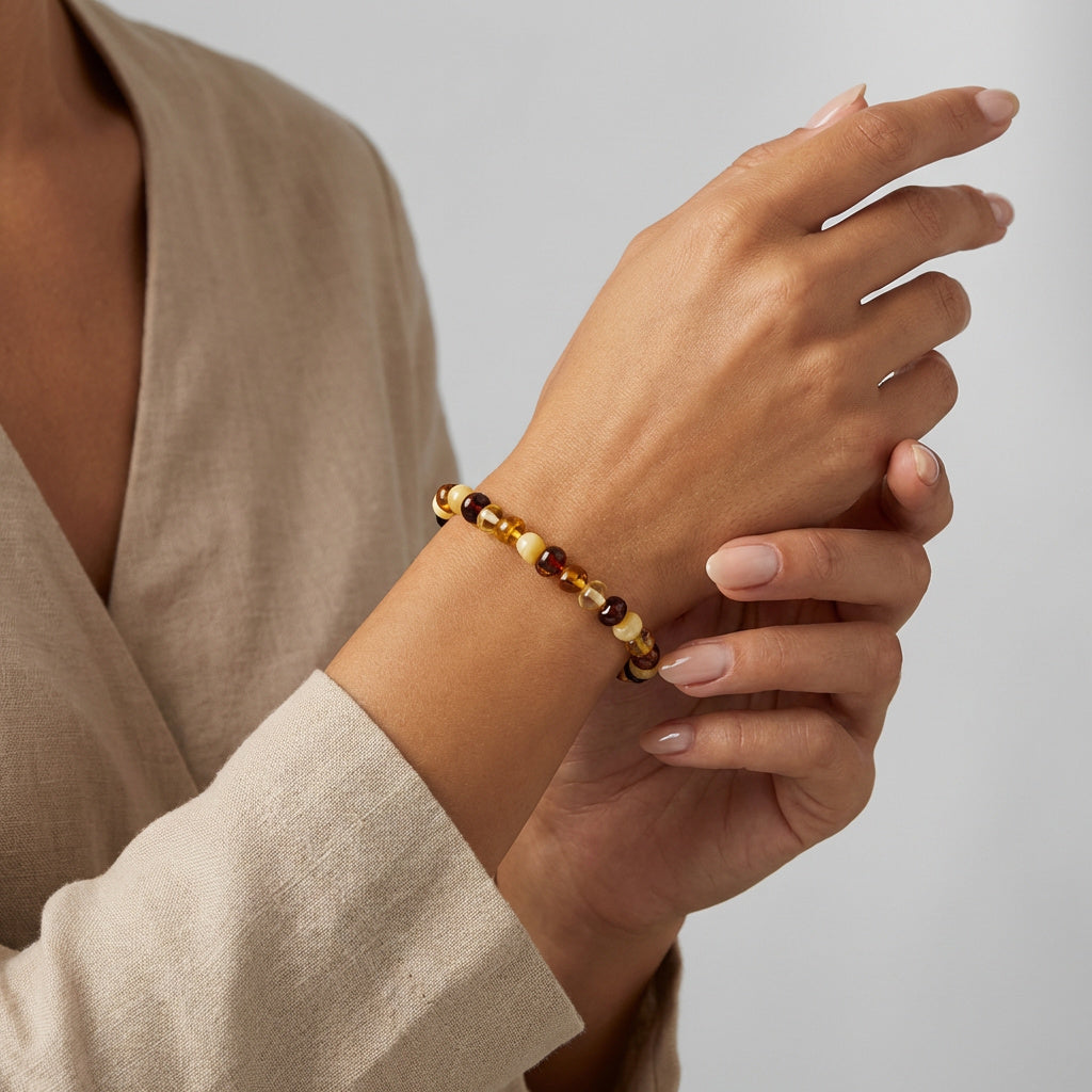 Amber Glow Celestial Light Bracelet