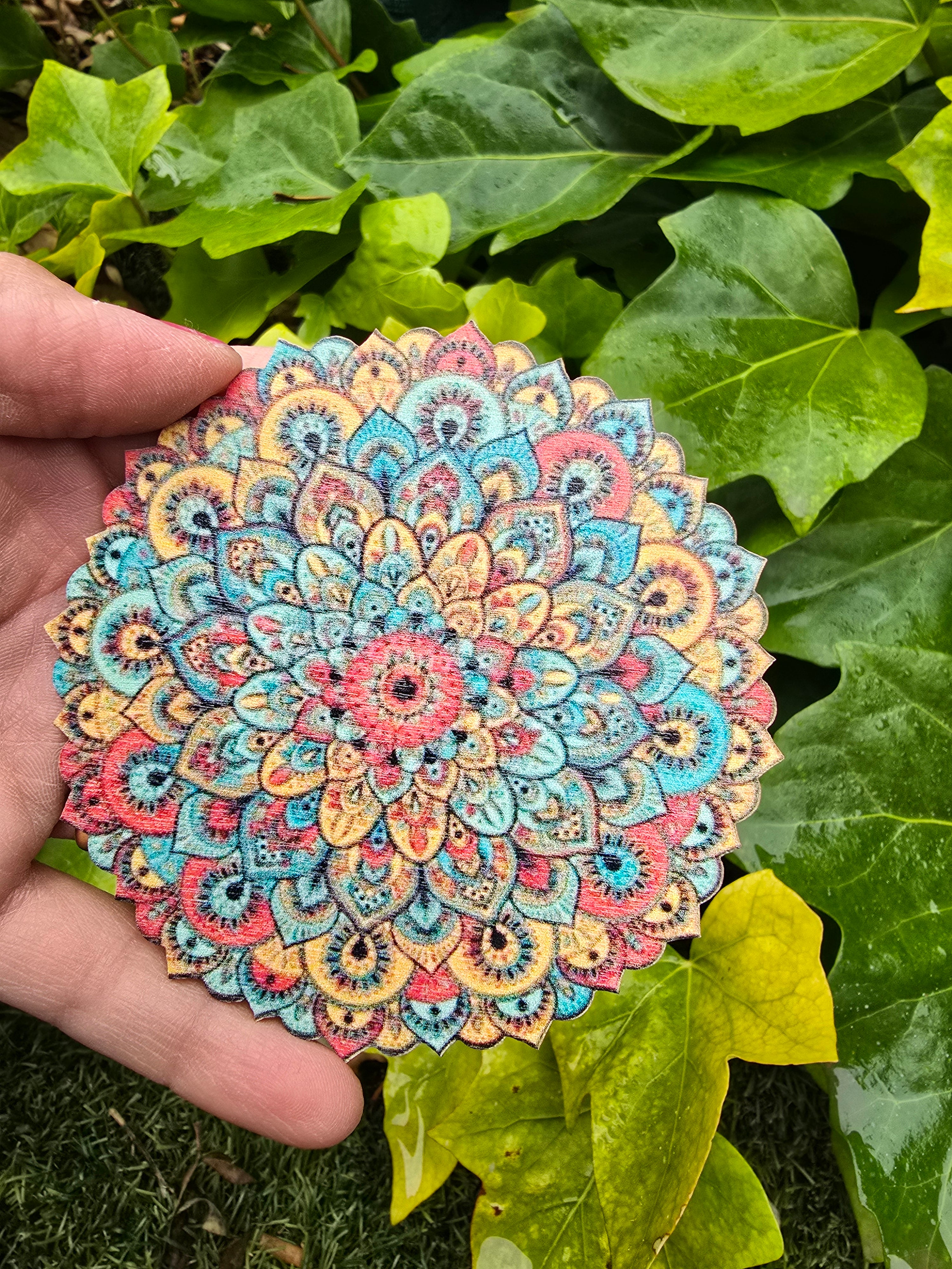 Powerful Mandala - posavasos - Purplêe Store